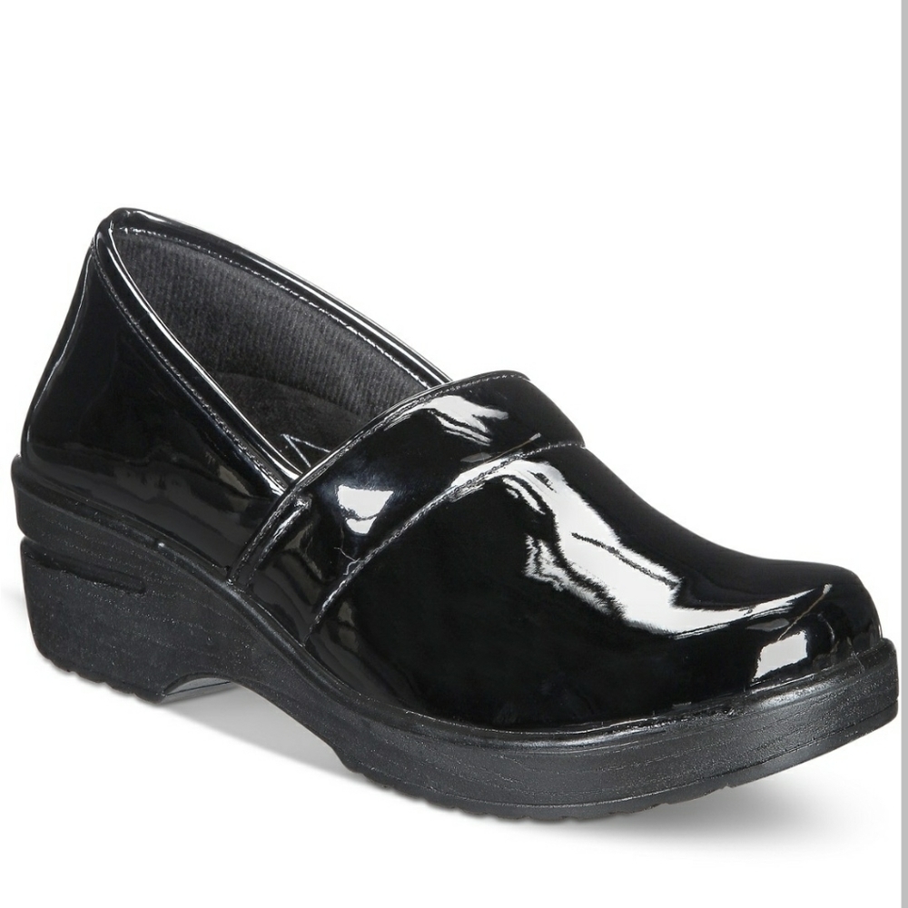 Easy Works By Lyndee Slip Resistant Clogs Color Black Size 9.5